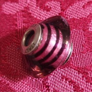 Murano Glass Charm Italian CG 925 ale